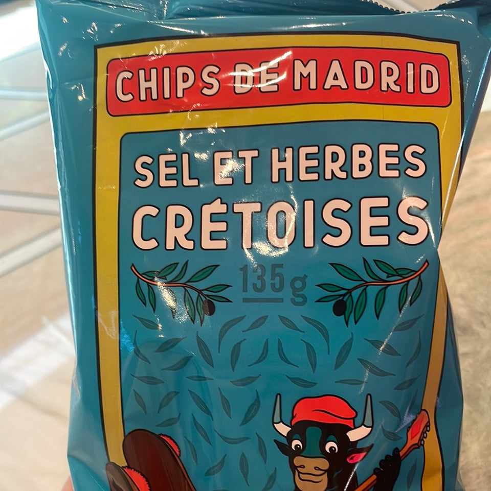 Herb and salt chip